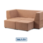 SOFA BED DIVANA + 2 PUGHS